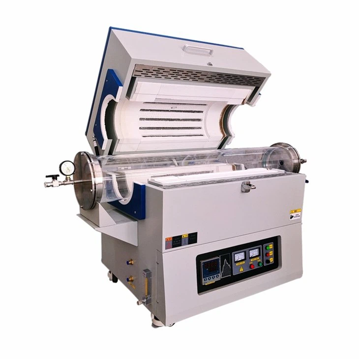 Large caliber single temperature zone 6-11 inch tube vacuum atmosphere furnace (1)